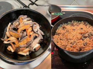 Receta Arroz con setas | El Recuenco