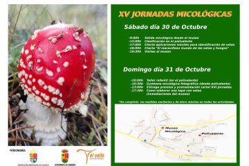 XV Jornadas Micológicas de Amivall en Cardenete (2021)