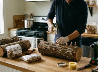 Cultivo de setas en casa: guía paso a paso (kits, paja, troncos y sustratos esterilizados)