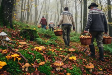 El Aroma del Bosque: Temporada de Setas Prometedora y Jornadas de AMIVALL 2024