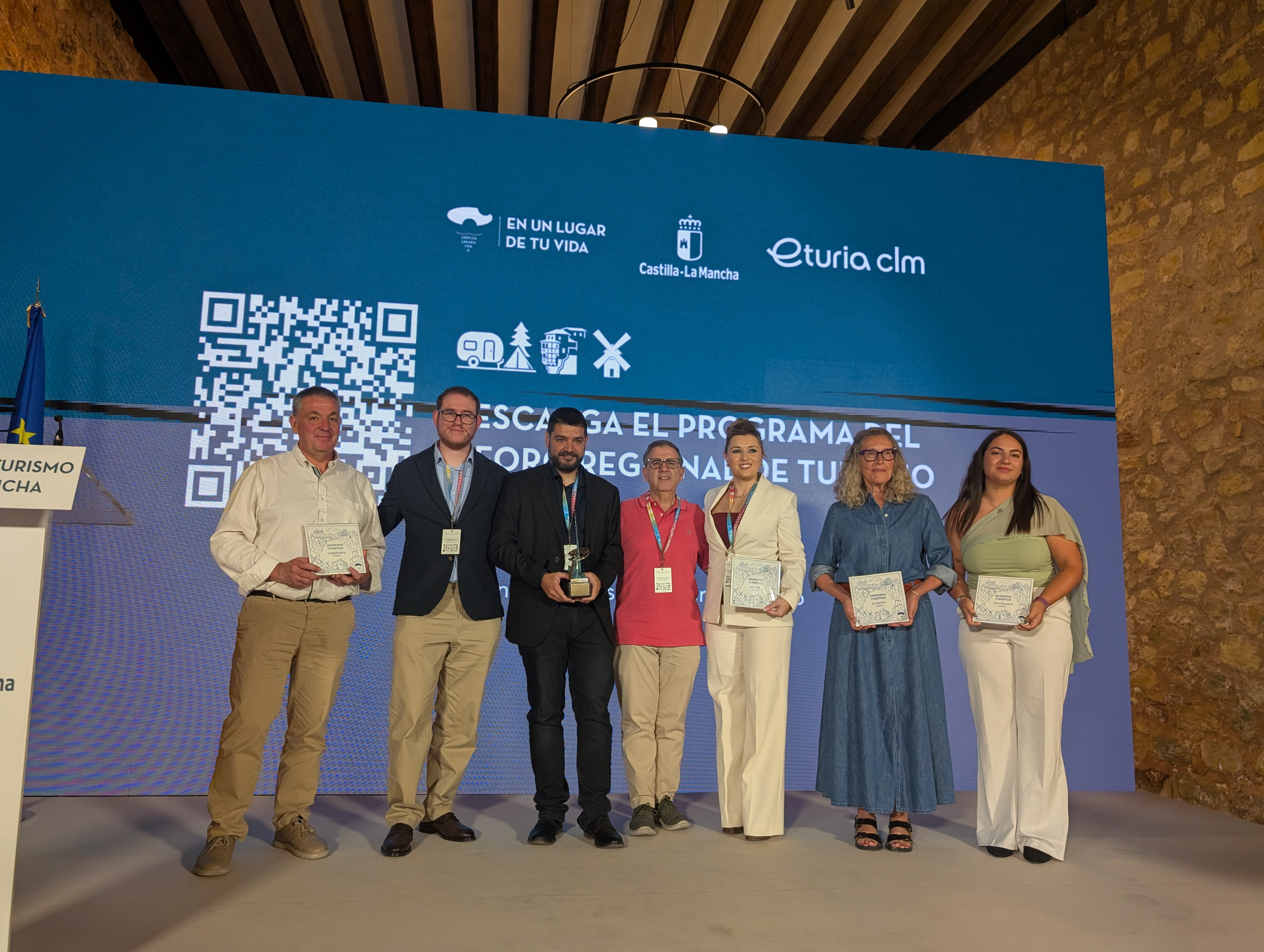 Representantes conquenses reconocidos en el II Foro Regional de Turismo de Castilla-La Mancha